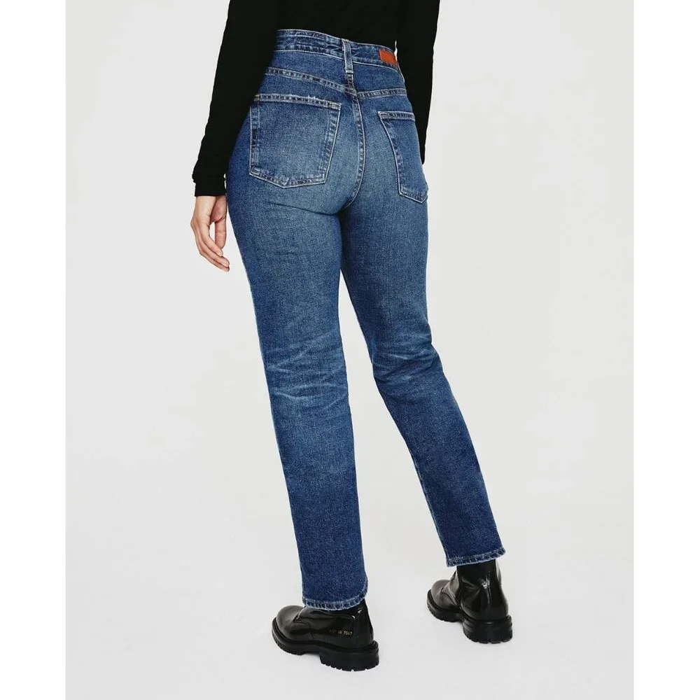 NWT AG Alexxis High Rise Vintage Slim Jean in 14 Years Mentor 26